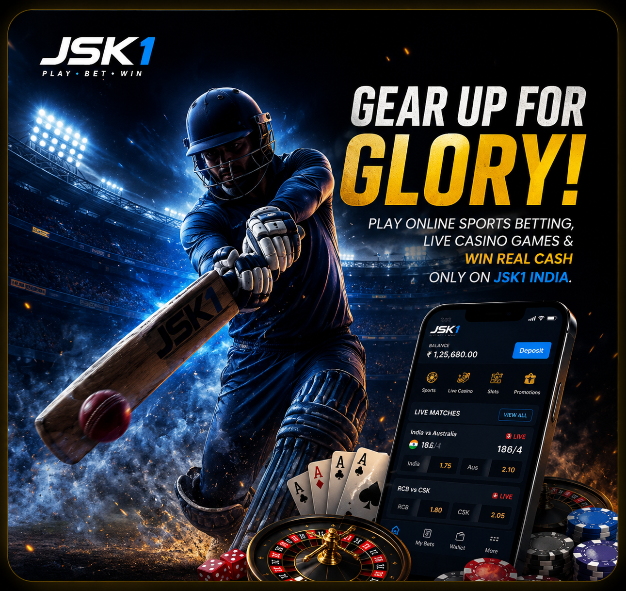 JSK1 Cricket Betting