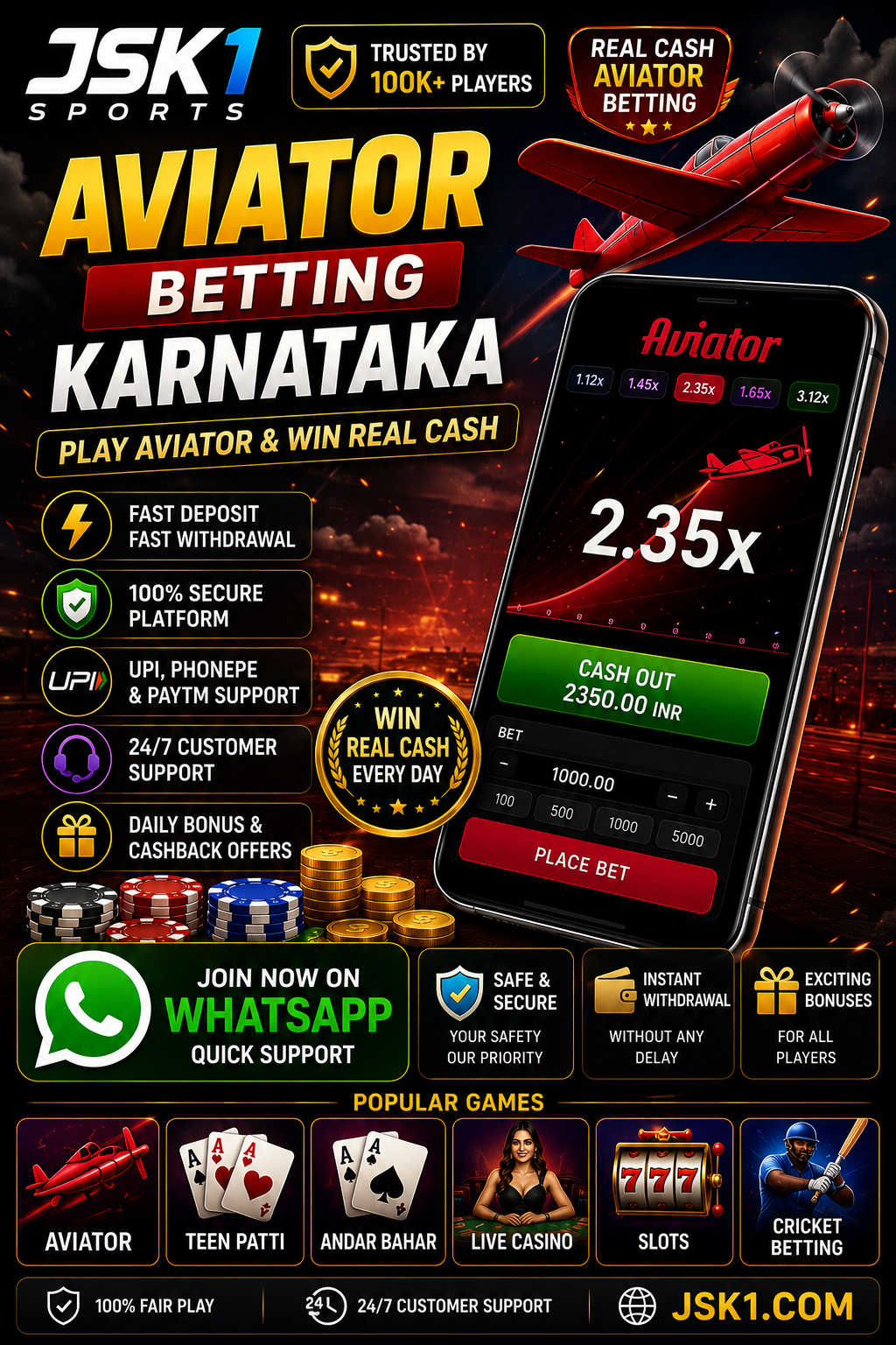 Aviator Betting Karnataka
