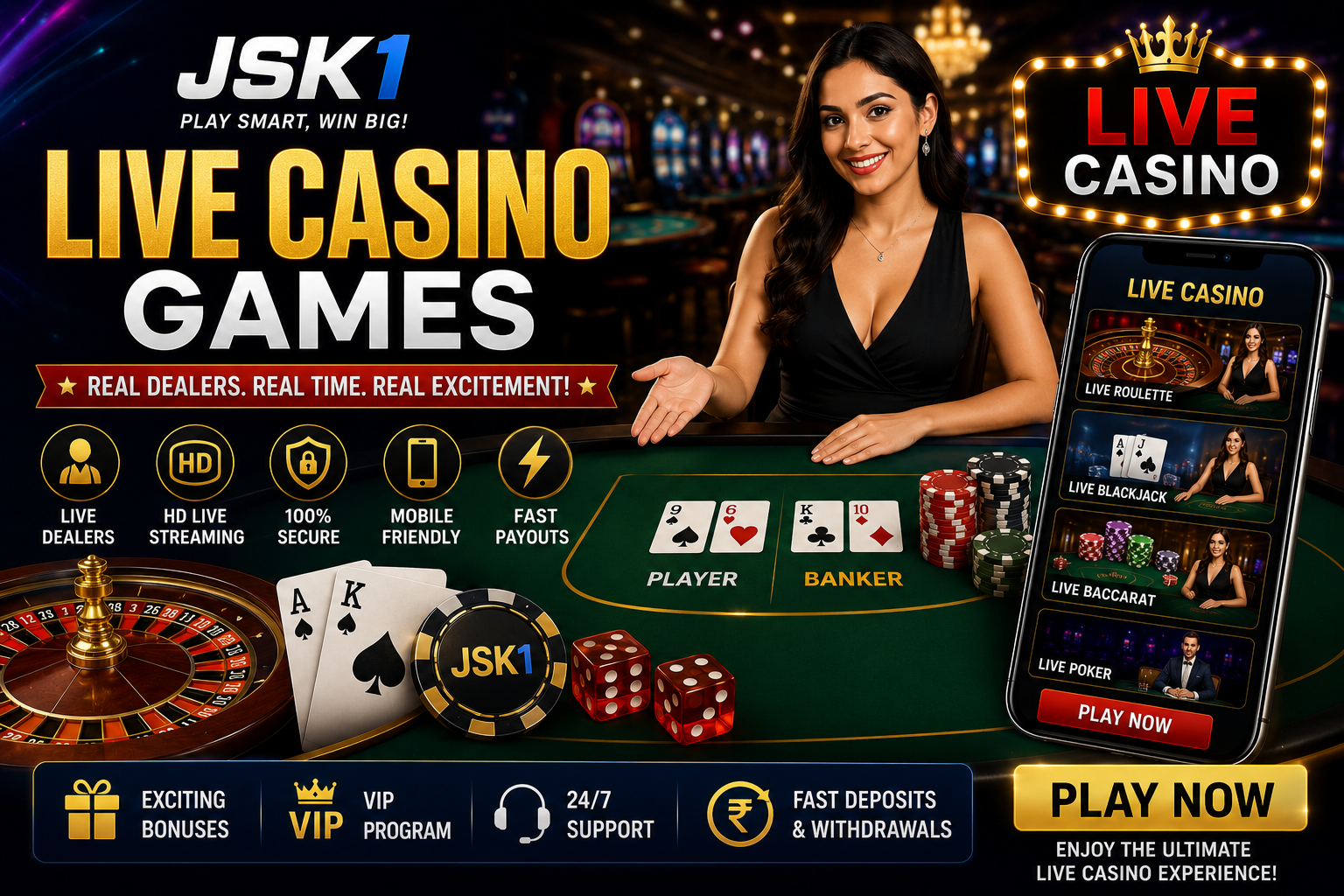 Best Live Casino Games Online
