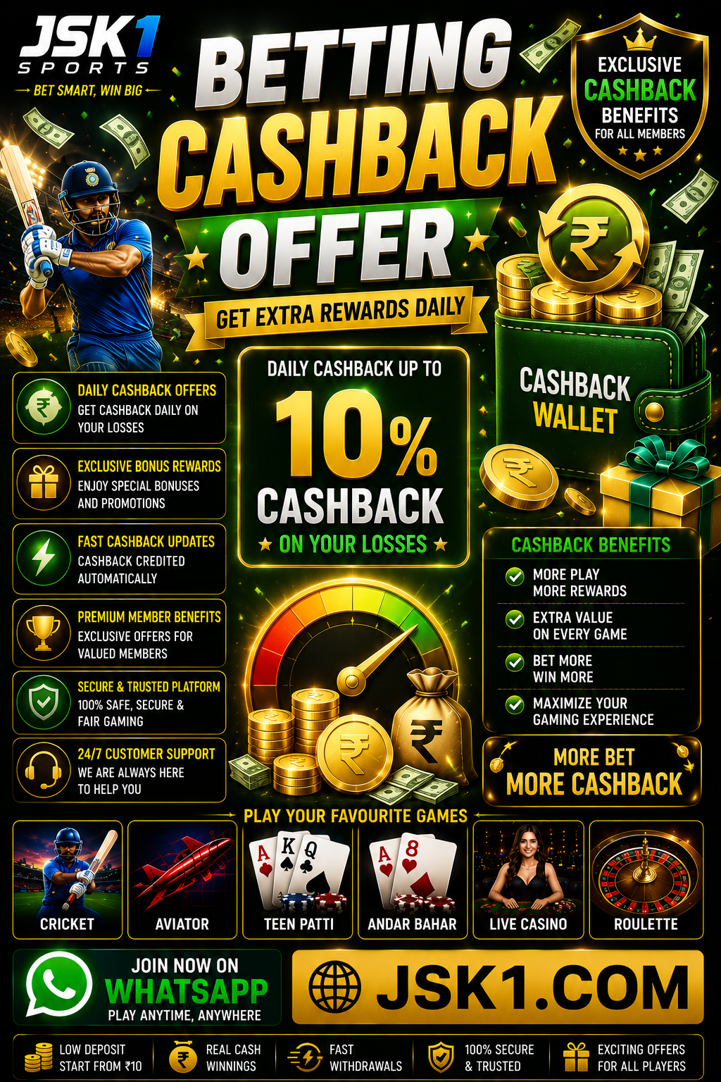 Betting Cashback Offer
