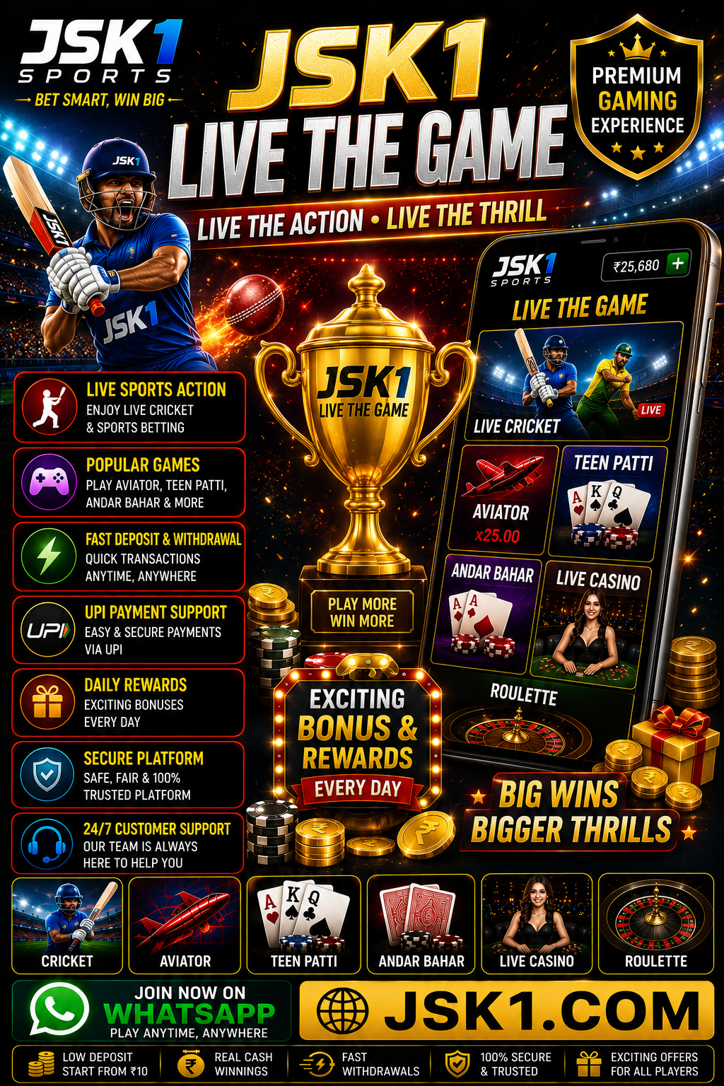 JSK1 Live The Game
