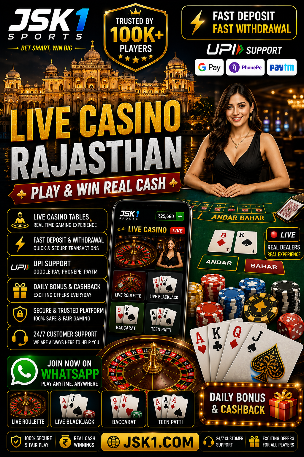 Live Casino Rajasthan