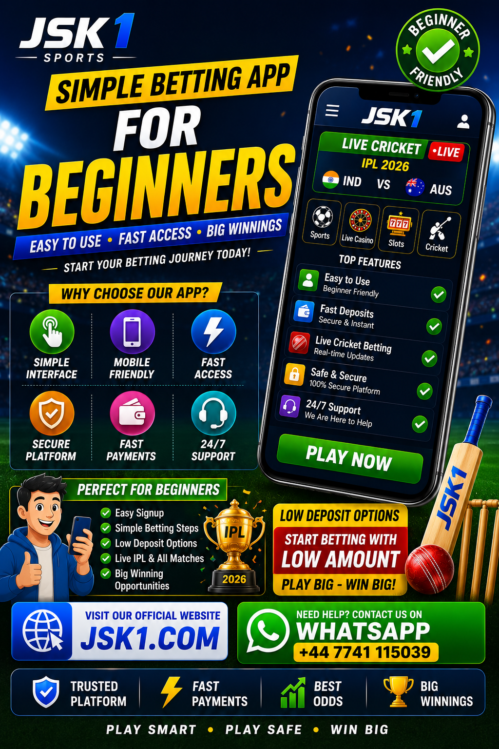 Simple Betting App for Beginners