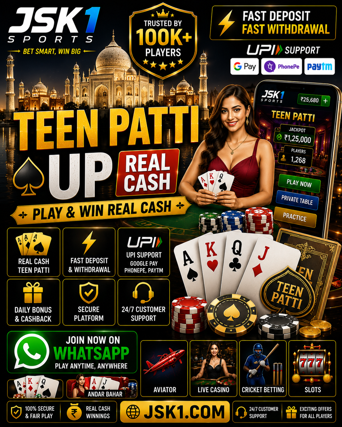Teen Patti UP Real Cash