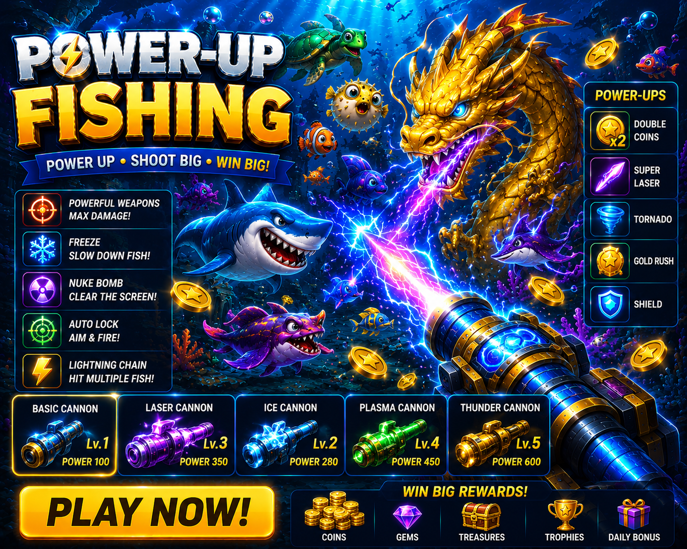 Power-Up Fishing