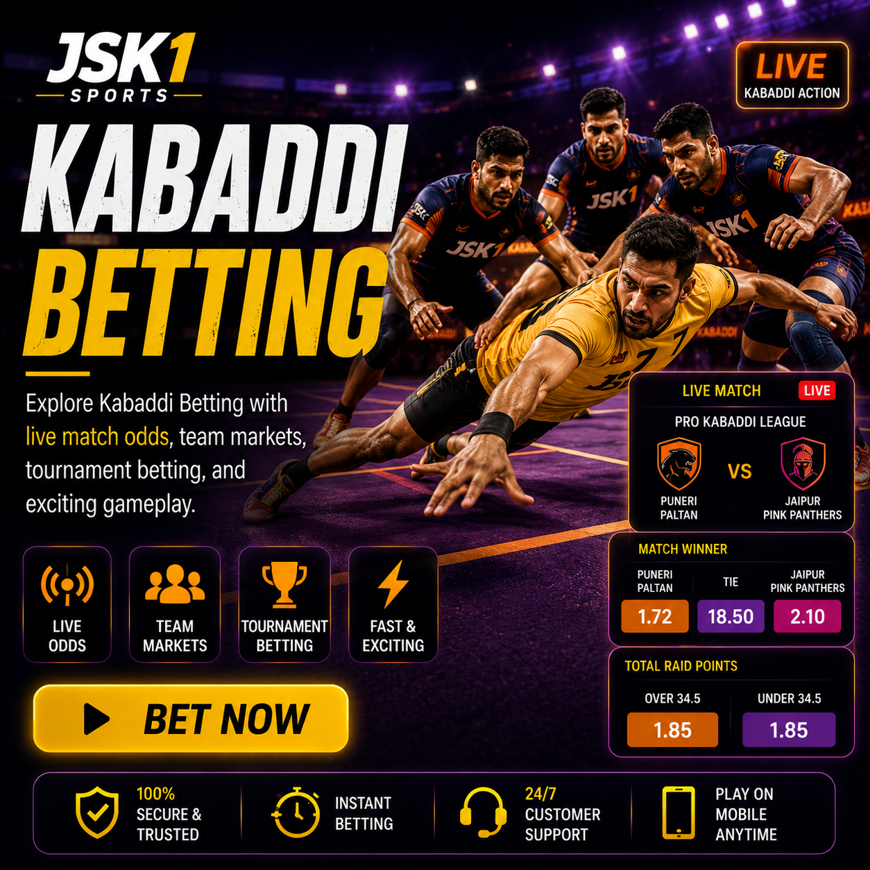 Kabaddi Betting