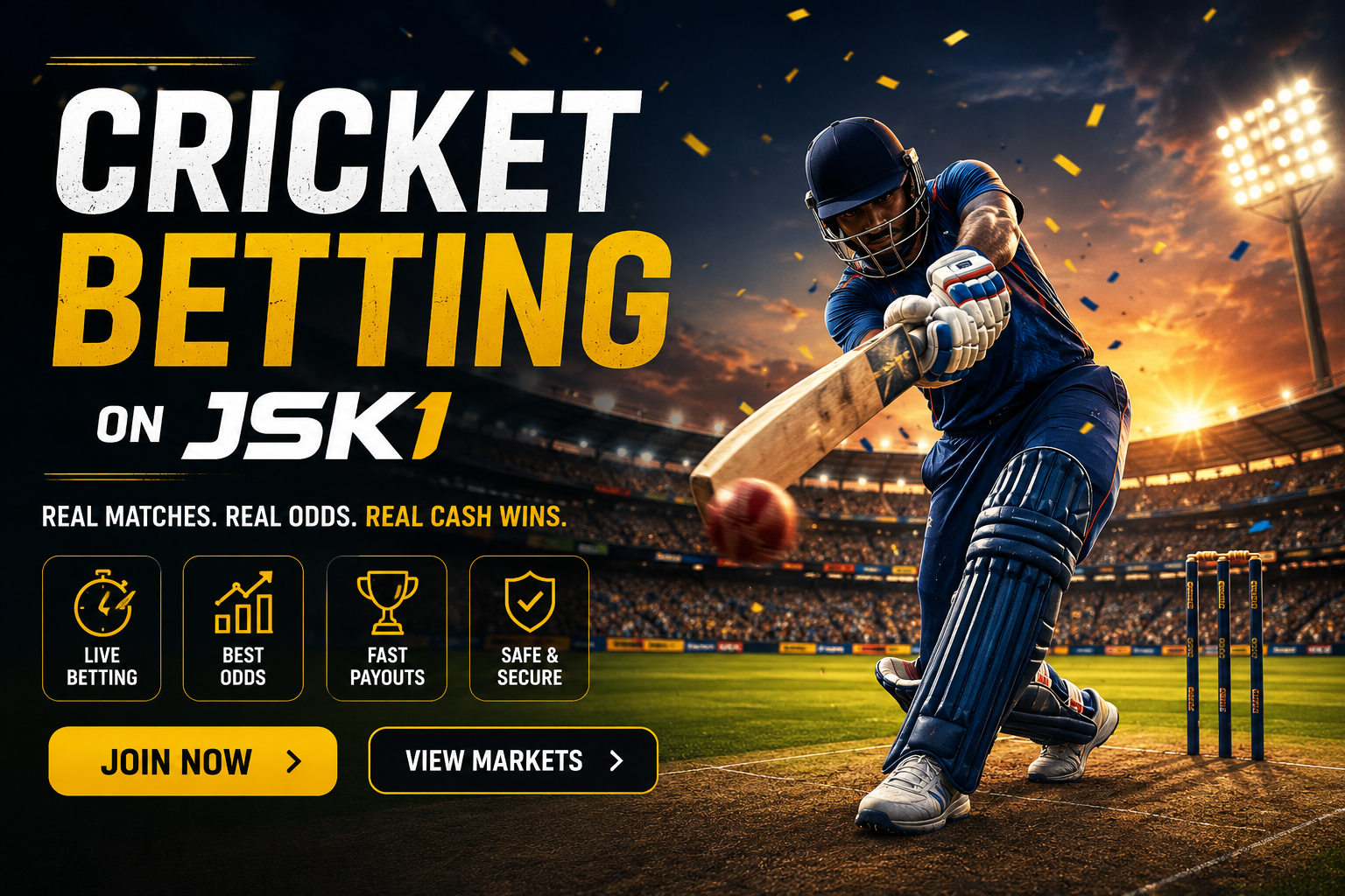 Cricket Betting on JSK1