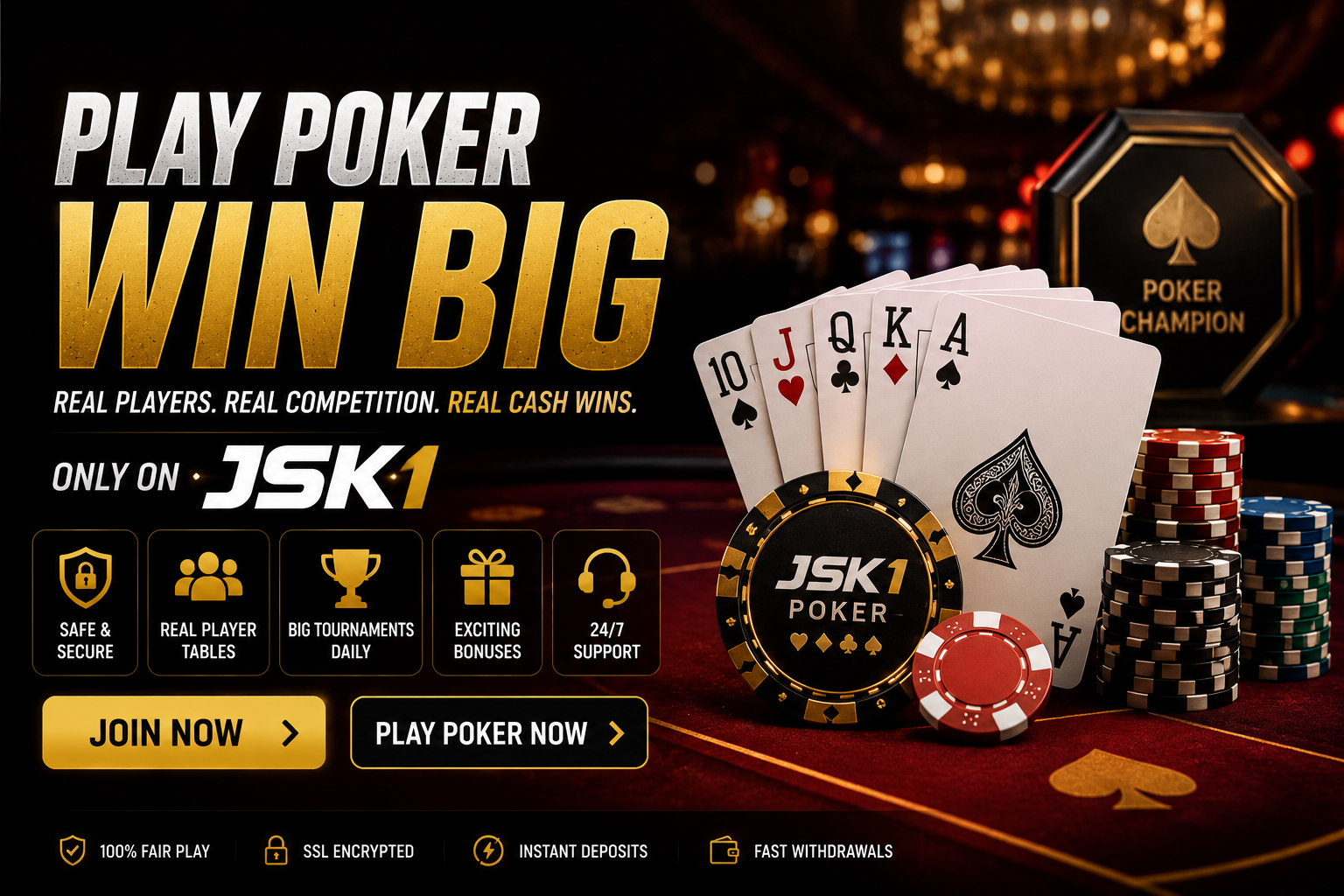 Poker Game on JSK1